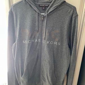 Michael Kors zip up hoodie size medium